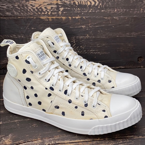 G-Star Other - G Star Falton Polka High Top Sneakers Size 8